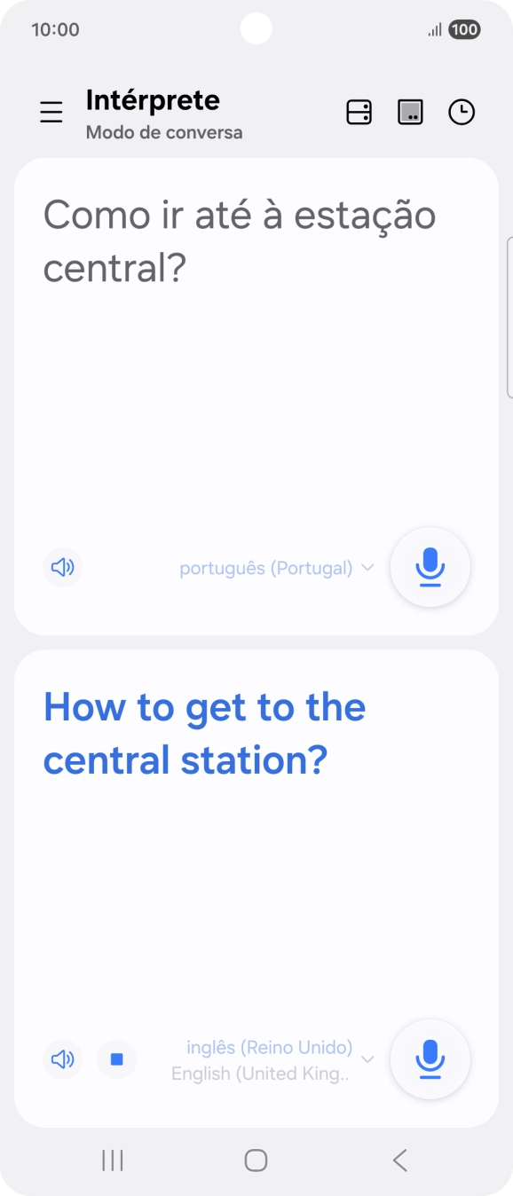 Siga as indicações no ecrã para escolher as definições pretendidas e utilizar a função.