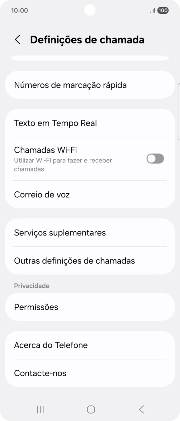 Prima Correio de voz.