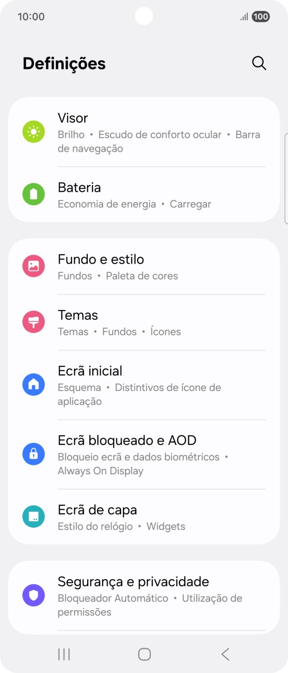 Prima Segurança e privacidade.