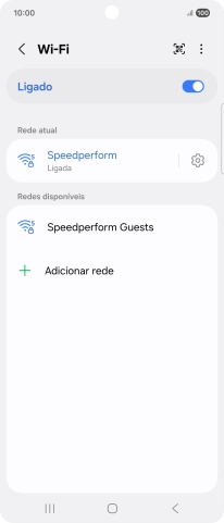 Prima a tecla de início para terminar e voltar ao ecrã inicial.