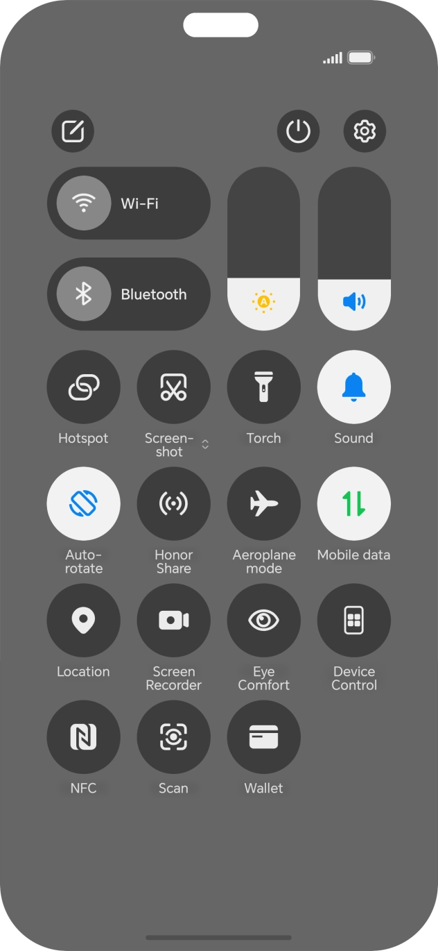 Press the screen recording icon to start the recording.