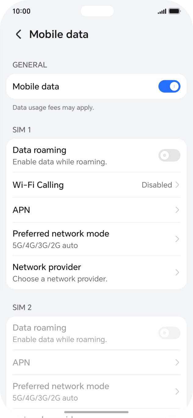 Press Wi-Fi Calling. Press Wi-Fi Calling.