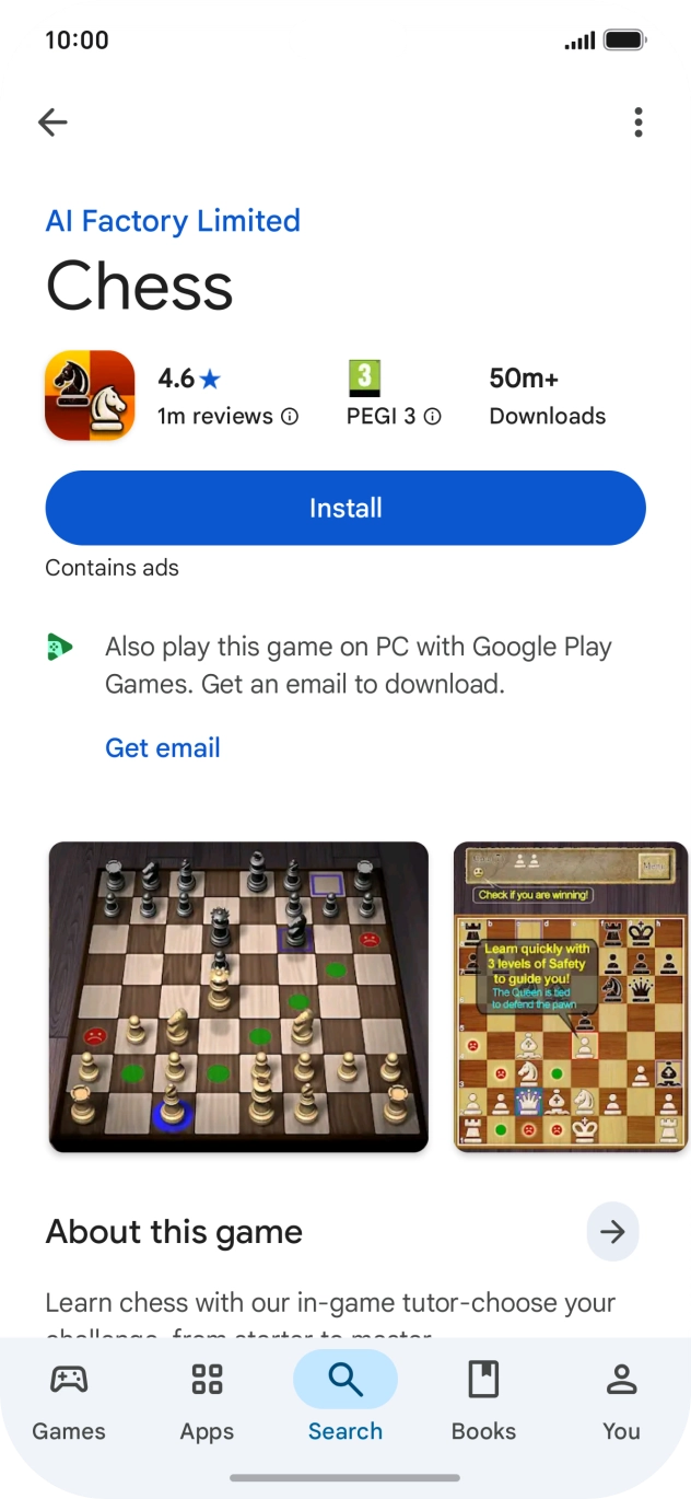 Slide your finger upwards starting from the bottom of the screen to return to the home screen.