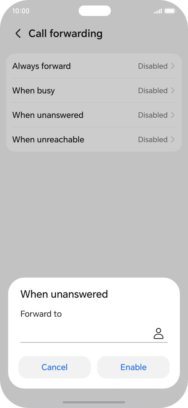 Key in 901 and press Enable.