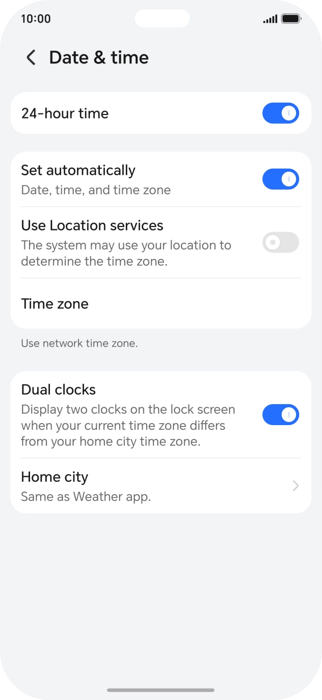Slide your finger upwards starting from the bottom of the screen to return to the home screen.