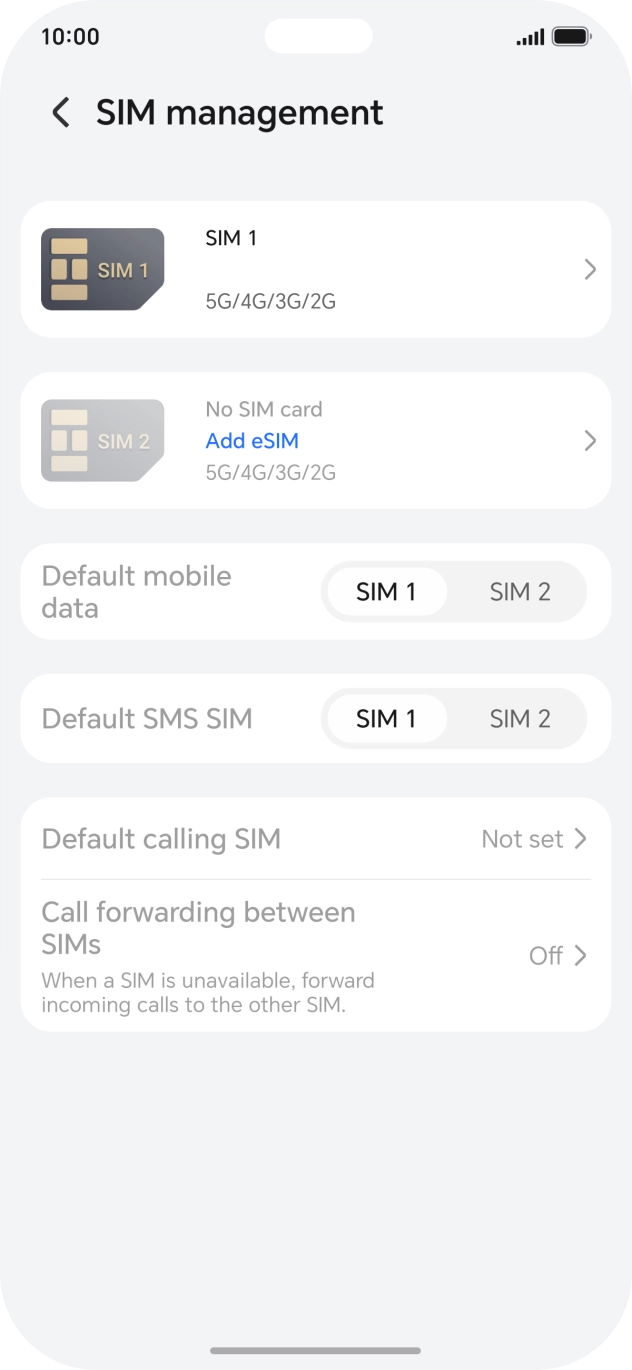 Press Add eSIM.
