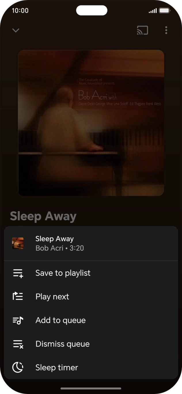 Press the add icon.