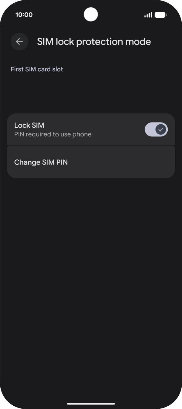 Press the indicator next to Press the indicator next to