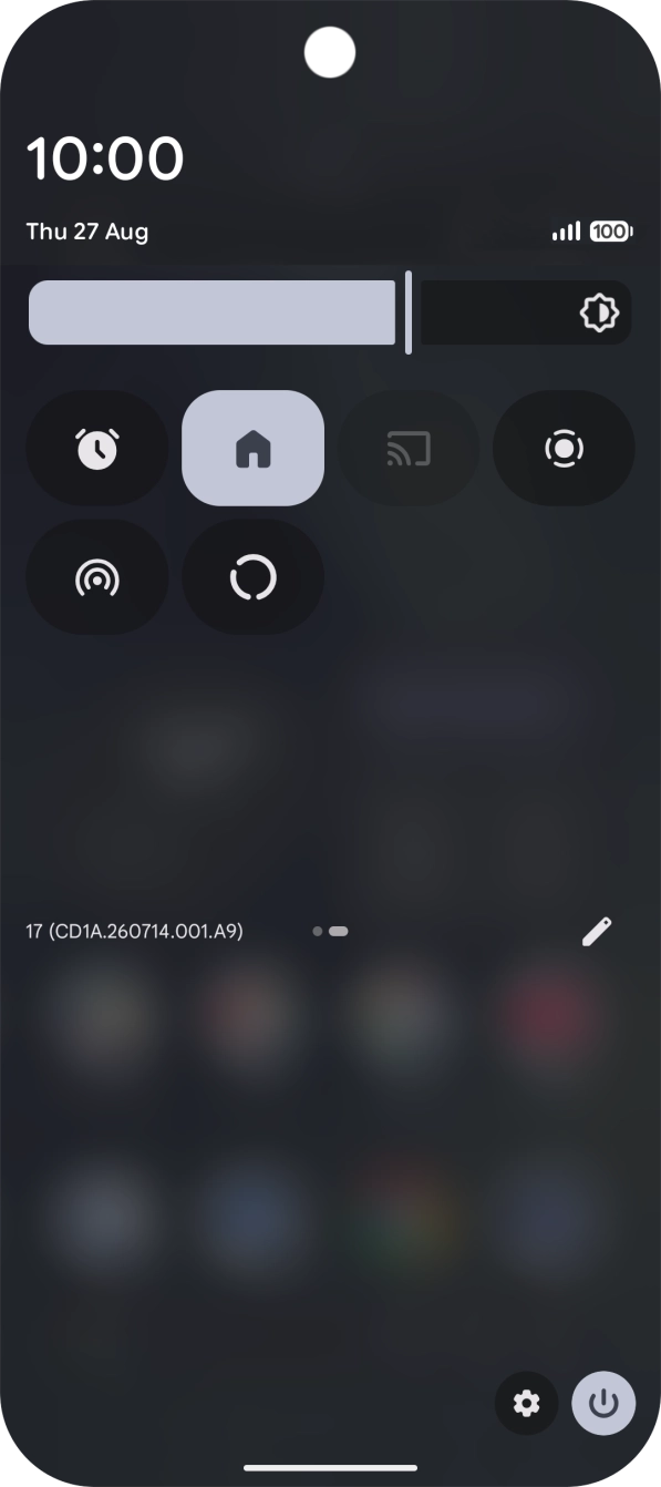 Press the screen recording icon.