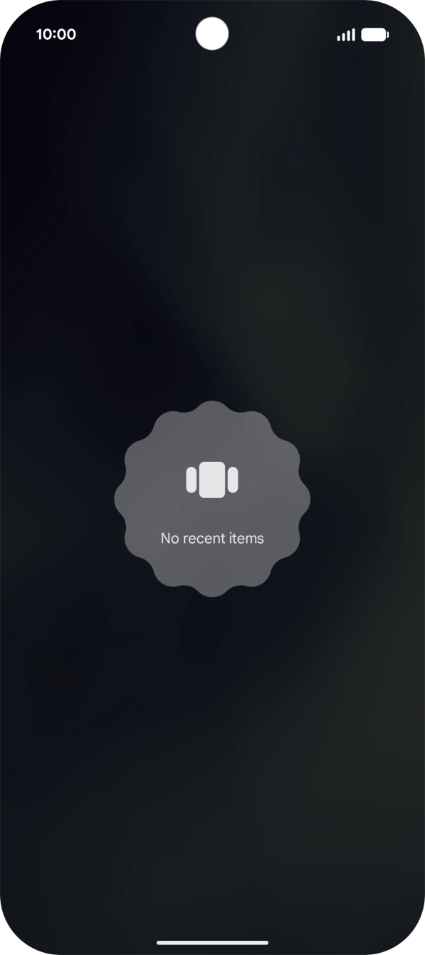 Slide your finger upwards starting from the bottom of the screen to return to the home screen. Slide your finger upwards starting from the bottom of the screen to return to the home screen.