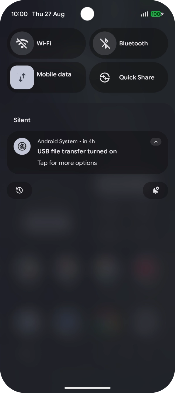 Press Tap for more options. Press Tap for more options.