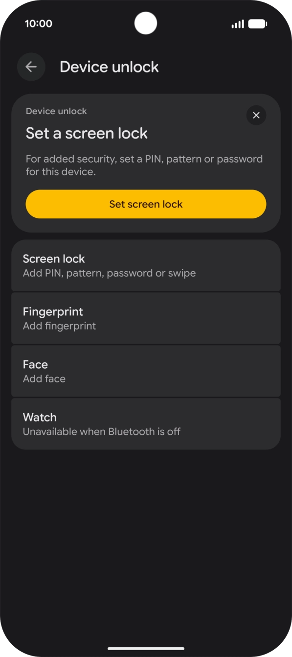 Slide your finger upwards starting from the bottom of the screen to return to the home screen.