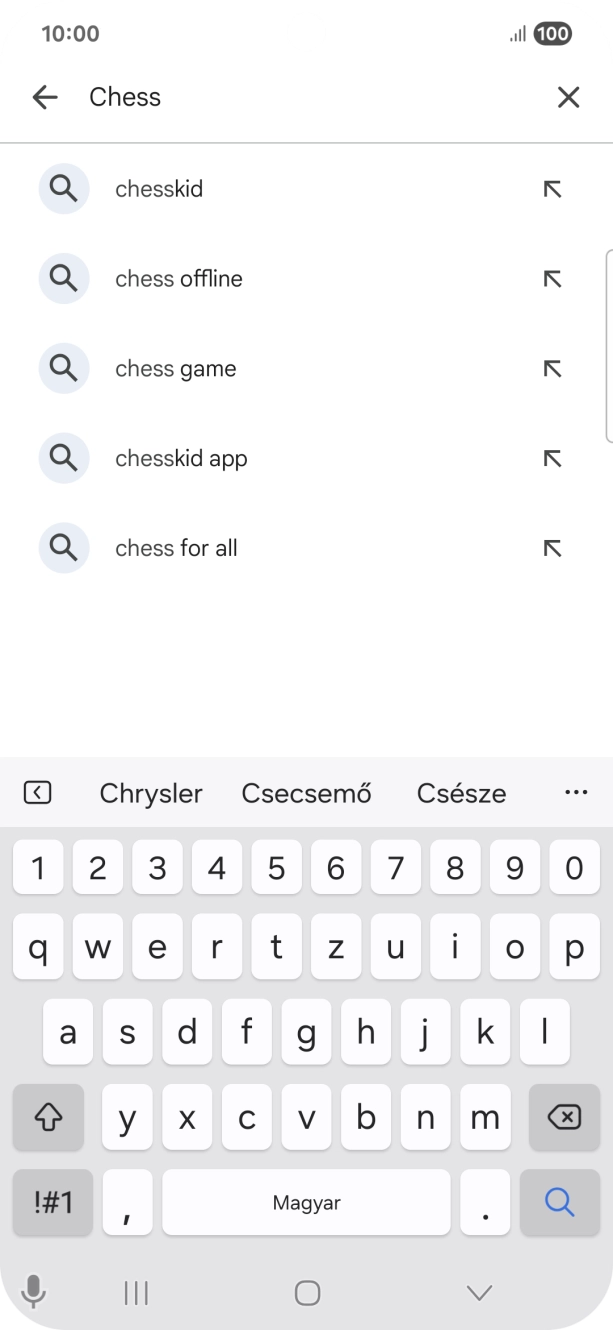 Írd be a keresett alkalmazás nevét vagy kategóriáját, és kattints a keresés ikonra. Írd be a keresett alkalmazás nevét vagy kategóriáját, és kattints a keresés ikonra.