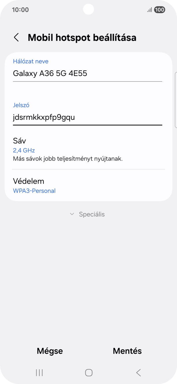 Válaszd a Mentés lehetőséget.