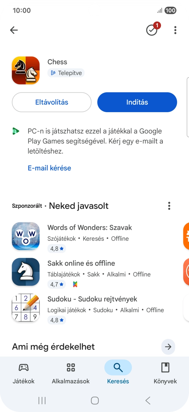 A befejezéshez, és ahhoz, hogy visszatérhess a főképernyőhöz, nyomd meg a főgombot. A befejezéshez, és ahhoz, hogy visszatérhess a főképernyőhöz, nyomd meg a főgombot.