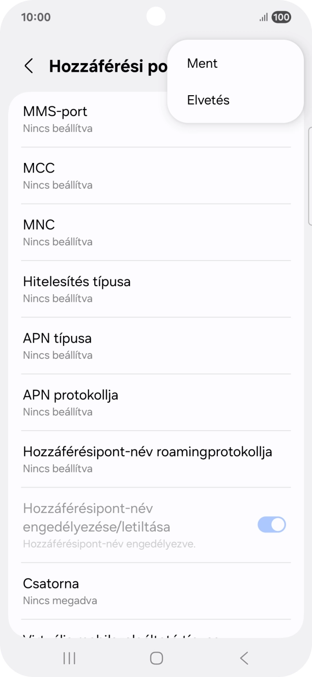 Válaszd a Ment lehetőséget. Válaszd a Ment lehetőséget.