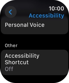 Press the required category below 'Other' and follow the instructions on the screen to select the required settings.