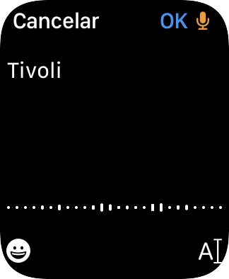 Diga “[o destino pretendido]”.