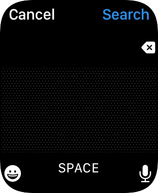 Press the microphone icon to turn on voice input.