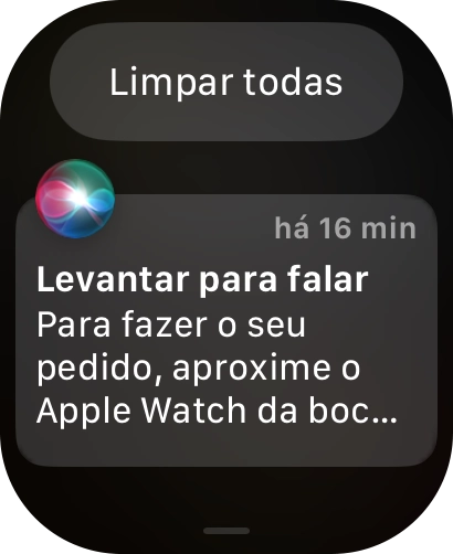 Prima a notificação pretendida para abri-la.