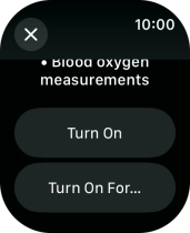 Press Turn On.