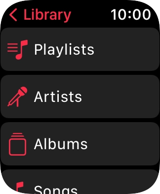 Press Playlists.