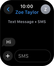 Press SMS.