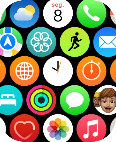 Prima o ícone de Atividade.