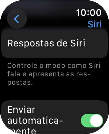 Prima Respostas de Siri.