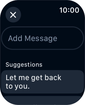Press Add Message.