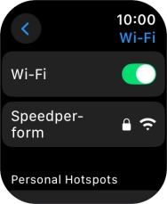 Press the Digital Crown several times to return to standby mode.