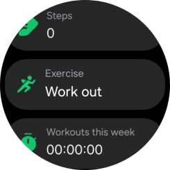 Press Work out.