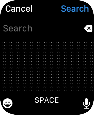 Press the microphone icon to turn on voice input.