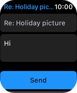 Press Send.