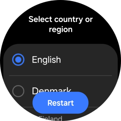 Press Restart.