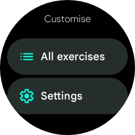 Press All exercises. Press All exercises.