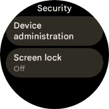 Press Screen lock.