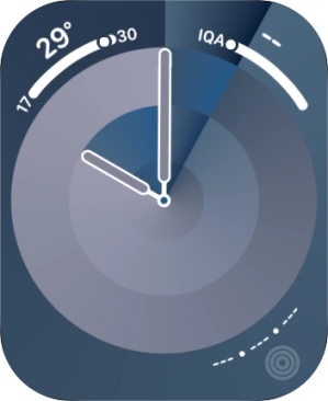 Simultaneamente mantenha premido o botão lateral e a Digital Crown até o seu Apple Watch reiniciar.