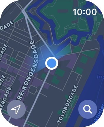 Prima o ícone para pesquisar.