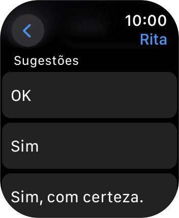 Prima a resposta rápida pretendida.