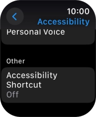 Press the required category below 'Other' and follow the instructions on the screen to select the required settings.