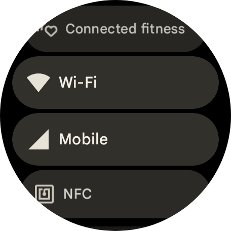 Press Mobile.