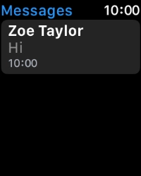 Press the required iMessage.