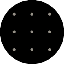 Slide your finger across the screen to connect at least four points and follow the instructions on the screen to create a pattern as lock code.