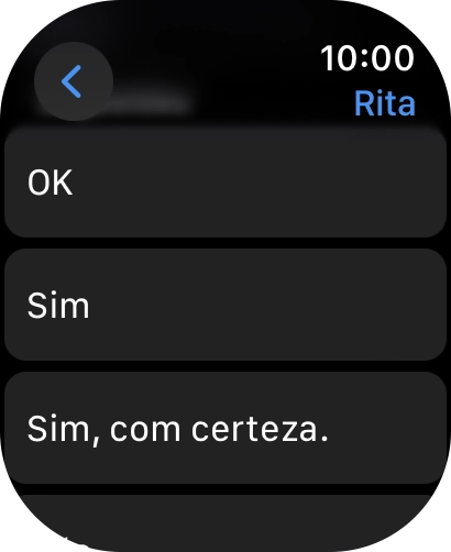 Prima a resposta rápida pretendida.