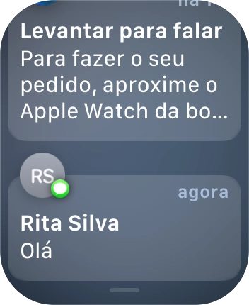 Prima a notificação pretendida para abri-la.
