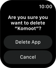 Press Delete App.