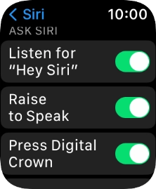 Press the indicator next to 'Listen for 