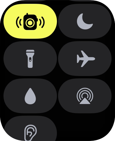 Prima o ícone de Não incomodar para ativar ou desativar a função.
