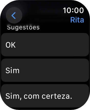 Prima a resposta rápida pretendida.